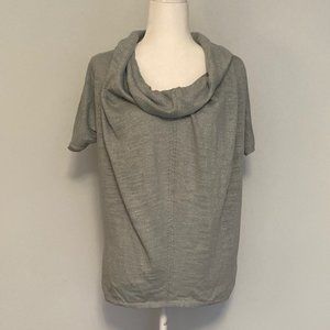 Blue sparkly cowlneck sweater